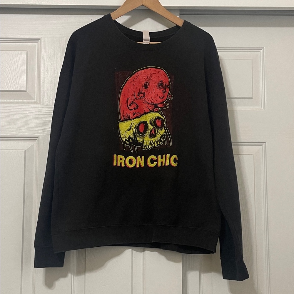 Iron Chic Crewneck Sweater